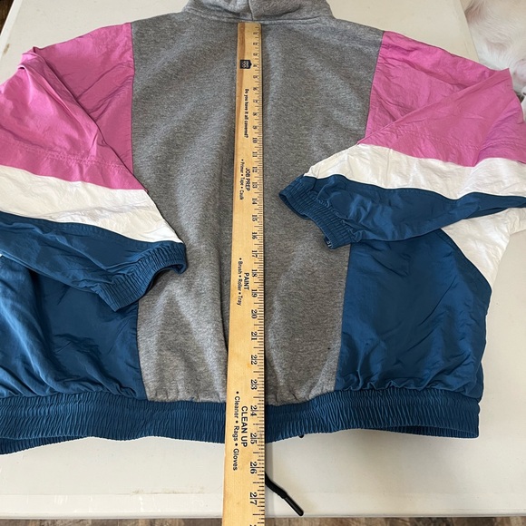 Nike Sportswear Icon Clash Multicolor Hoodie Pullover Windbreaker Womens Size Sm - Picture 7 of 10